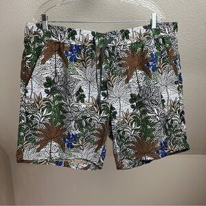 HOUSTON WHITE MENS Swim Trunks. Mesh Lined. Size XL